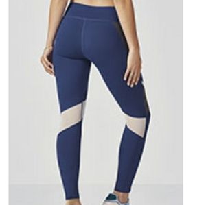 Fabletics Plus Power Mesh Panel Leggings